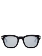 Matchesfashion.com Tom Ford Eyewear - Square Frame Acetate Sunglasses - Womens - Black Brown