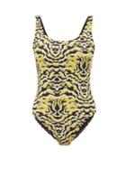 Matchesfashion.com Etro - Leopard Print Swimsuit - Womens - Leopard