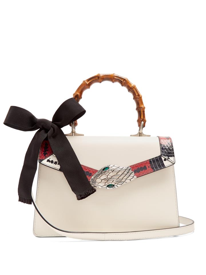 Gucci Lilith Bamboo-handle Leather Bag