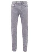 Matchesfashion.com Acne Studios - Bl Konst North Slim Leg Mid Rise Jeans - Mens - Dark Grey