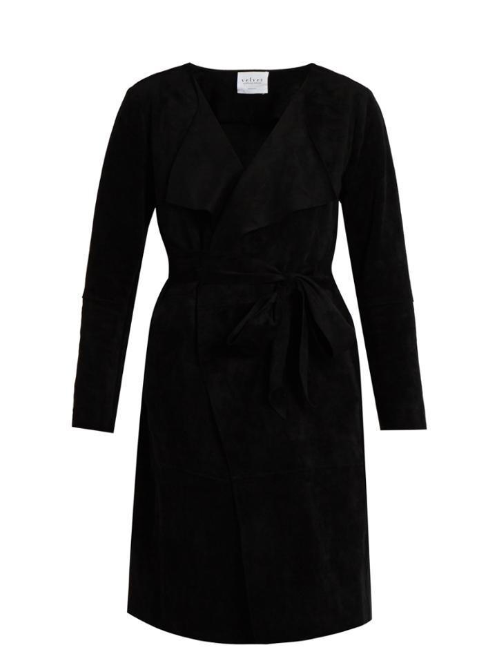 Velvet By Graham & Spencer Aubrey Faux-suede Jacket