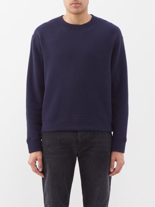 The Row - Bamako Wool Sweater - Mens - Navy