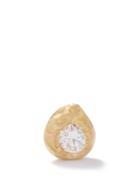 Elhanati - Iman Diamond & 18kt Gold Single Stud Earring - Womens - Yellow Gold
