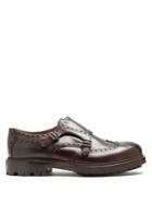Brunello Cucinelli Double Monk-strap Leather Shoes