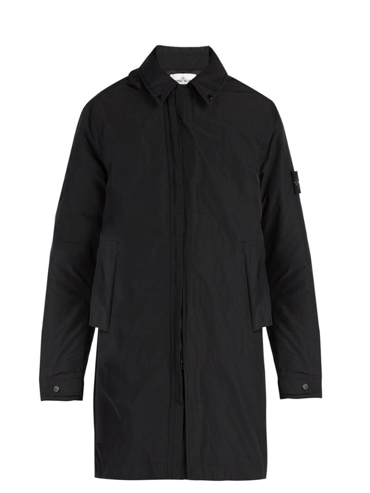 Stone Island Zip-through Hooded Coat