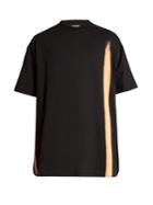 Raf Simons Bleach-print Cotton Oversized T-shirt
