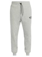 Y-3 Logo-print Cotton-jersey Track Pants