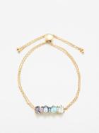 Suzanne Kalan - Topaz & 14kt Gold Bracelet - Womens - Multi