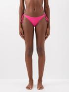 Melissa Odabash - Cancun Side-tie Triangle Bikini Briefs - Womens - Fuschia