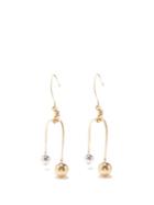Colville - Mobile Gold-plated Drop Earrings - Womens - Silver Gold
