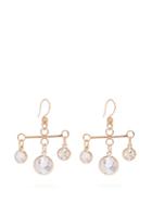Matchesfashion.com Sonia Boyajian - La Brea Crystal Drop Earrings - Womens - Gold