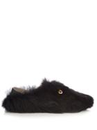 Fendi Bag Bugs Fur Slipper Shoes