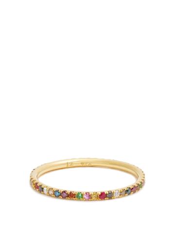 Ileana Makri Multi-stone & Yelllow-gold Ring