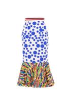 Stella Jean Berta Printed Midi Skirt