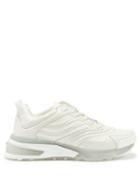 Mens Shoes Givenchy - Giv 1 Crocodile-embossed Leather Trainers - Mens - White