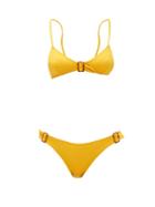 Matchesfashion.com Eres - Buckled Triangle-cup Bikini - Womens - Yellow
