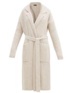 Matchesfashion.com Joseph - Cote Anglaise Belted Cardigan - Womens - Light Beige