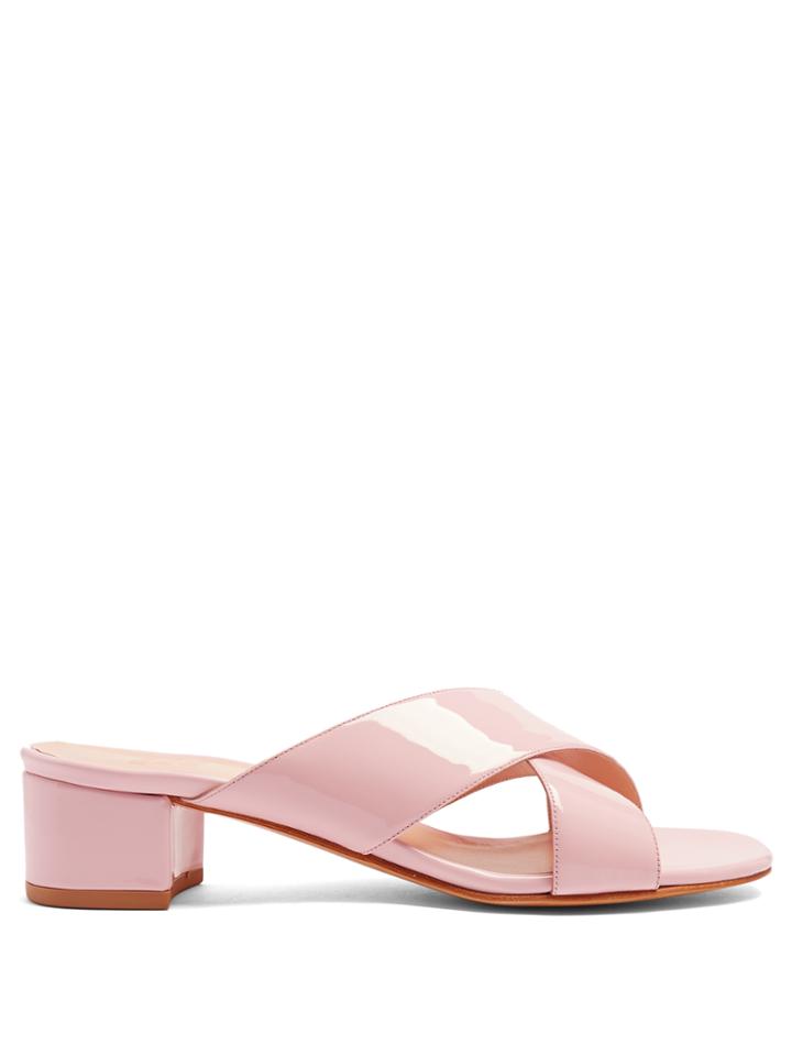 Maryam Nassir Zadeh Lauren Patent-leather Sandals