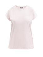 Ladies Rtw Balmain - Logo-print Cotton-jersey T-shirt - Womens - Pink