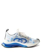 Gucci - Gucci Run Technical-knit Trainers - Womens - Blue