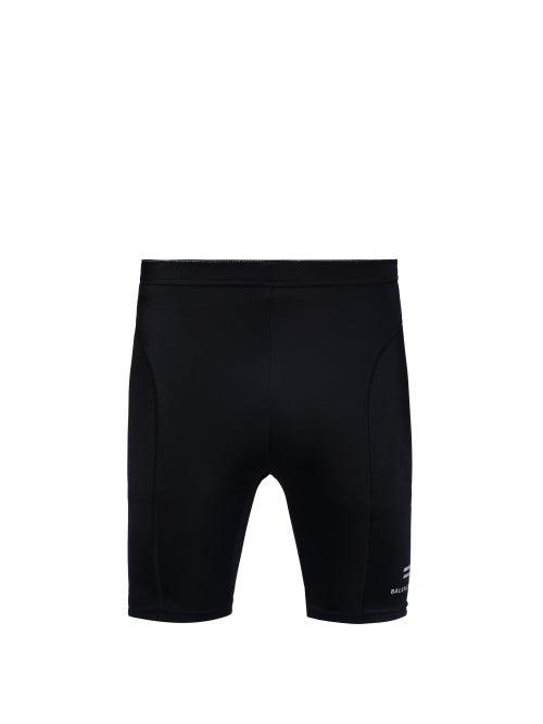 Balenciaga - Zip-pocket Technical Performance Shorts - Mens - Black