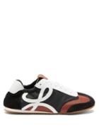 Matchesfashion.com Loewe - Ballet Runner Nylon And Leather Trainers - Womens - Brown