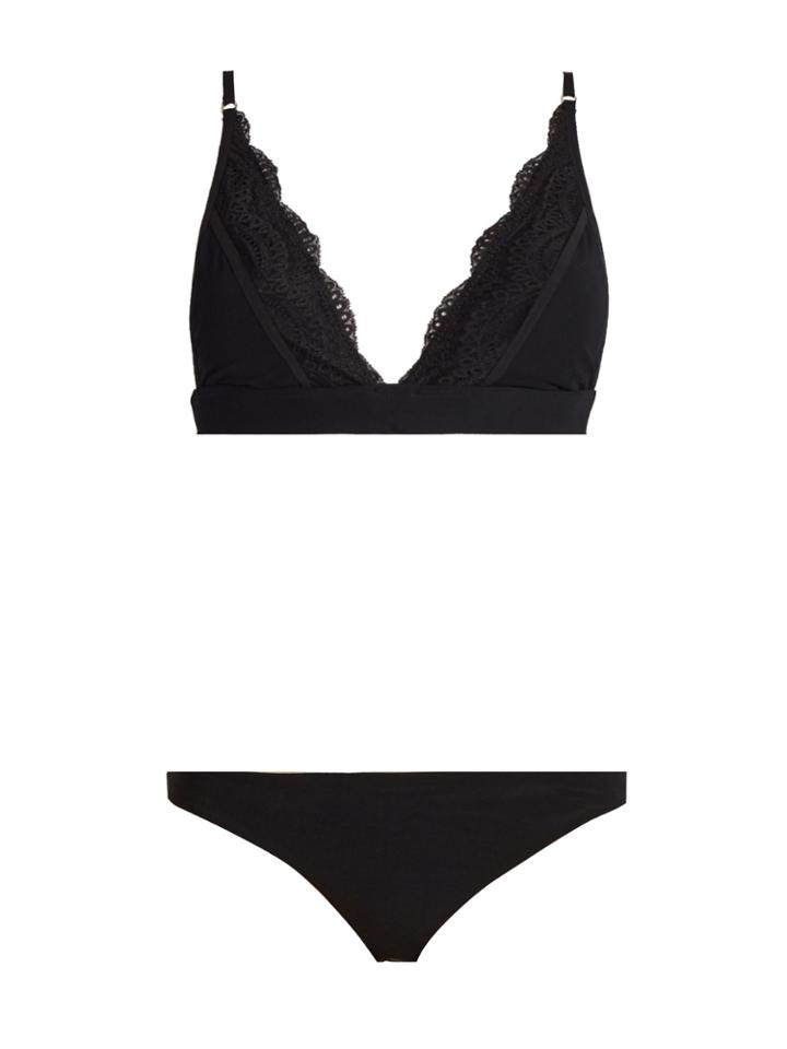 Zimmermann Tropicale Lace-trimmed Bikini