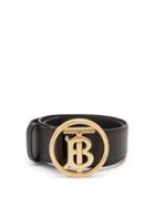 Matchesfashion.com Burberry - Tb-buckle Leather Belt - Womens - Black