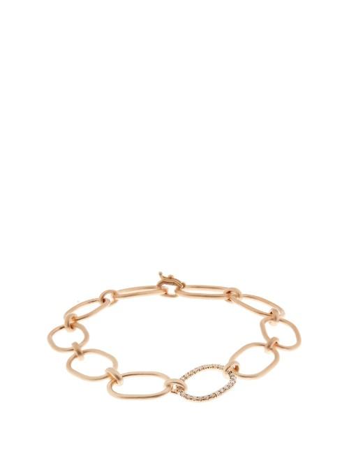 Irene Neuwirth Diamond & Rose-gold Bracelet
