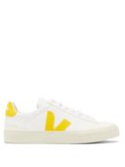 Veja - Campo Leather Trainers - Womens - Yellow White