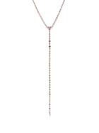 Shay - Rainbow Sapphire & 18kt Rose-gold Necklace - Womens - Rose Gold