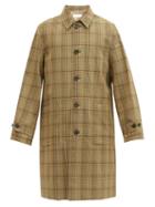 Matchesfashion.com Helmut Lang - Houndstooth-check Twill Car Coat - Mens - Multi