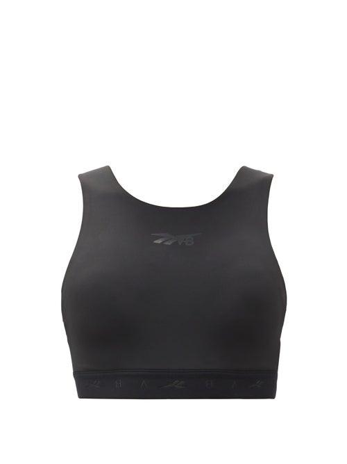 Matchesfashion.com Reebok X Victoria Beckham - V-back Sports Crop Top - Womens - Black