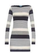 Melissa Odabash Maddie Stripe-knit Mini Dress