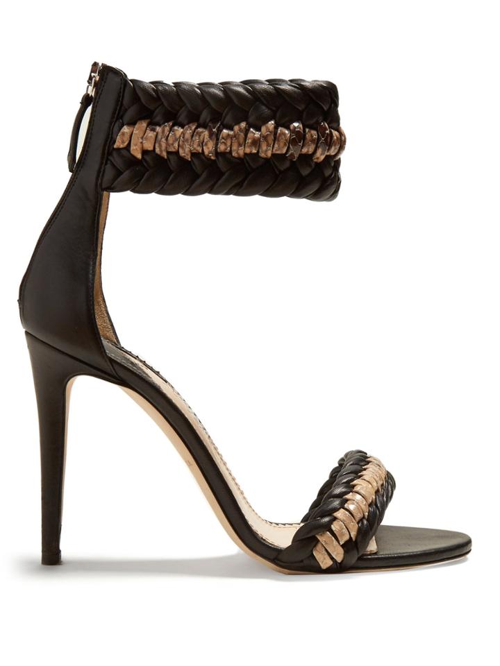 Altuzarra Gihanda Braided-detailed Heeled Sandals
