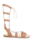 Ancient Greek Sandals Thebes Gladiator Lace-up Leather Sandals