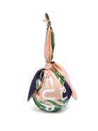 Matchesfashion.com Marine Serre - Dream Silk Scarf Handle Ball Bag - Womens - Black