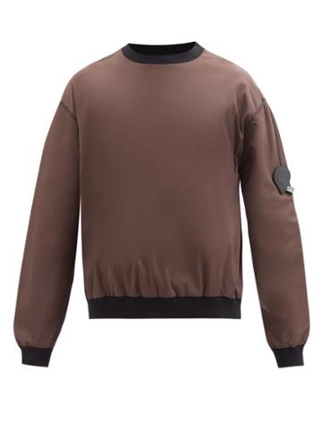 Affixwrks - G.p.c. Nylon-blend Sweatshirt - Mens - Dark Purple