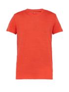 Matchesfashion.com 120% Lino - Slubbed Linen Crew Neck T Shirt - Mens - Red