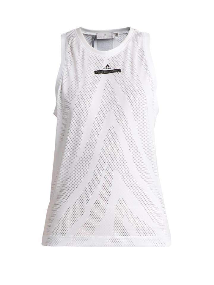 Adidas By Stella Mccartney Training Mesh Performance Tank Top