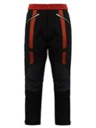 Wales Bonner Georges Crochet-waist Cropped Wool Biker Trousers