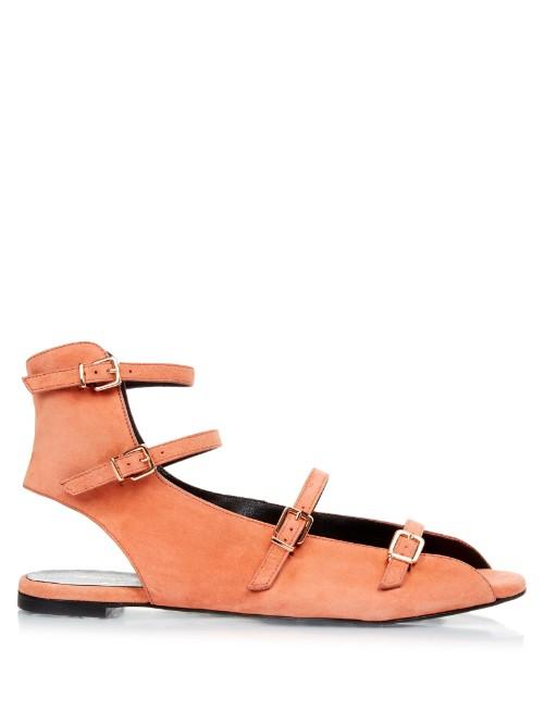 Robert Clergerie Glona Suede Sandals