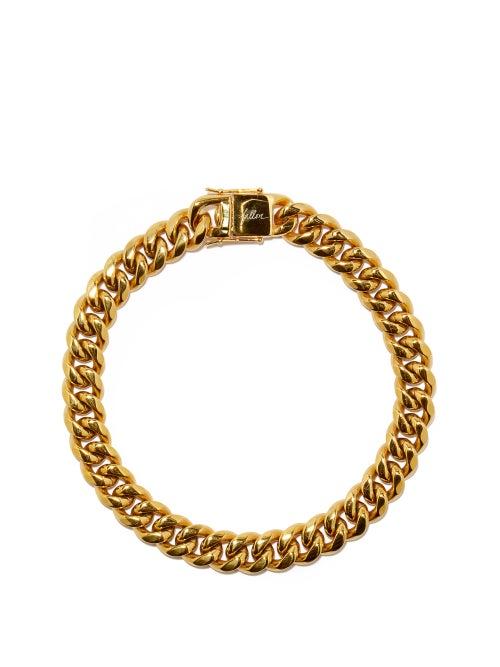 Ladies Jewellery Fallon - Ruth 18kt Gold-plated Curb-chain Necklace - Womens - Gold
