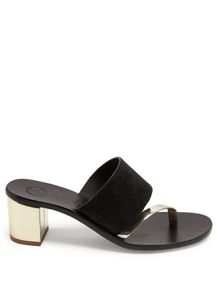 Álvaro Alberta Alta Suede Sandals