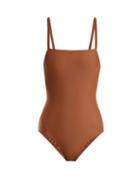 Matchesfashion.com Matteau - The Ring Swimsuit - Womens - Brown