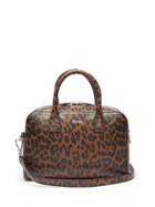 Matchesfashion.com Ganni - Leopard-print Leather Cross-body Bag - Womens - Leopard