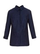 Altuzarra Adams Open-back Linen Shirt