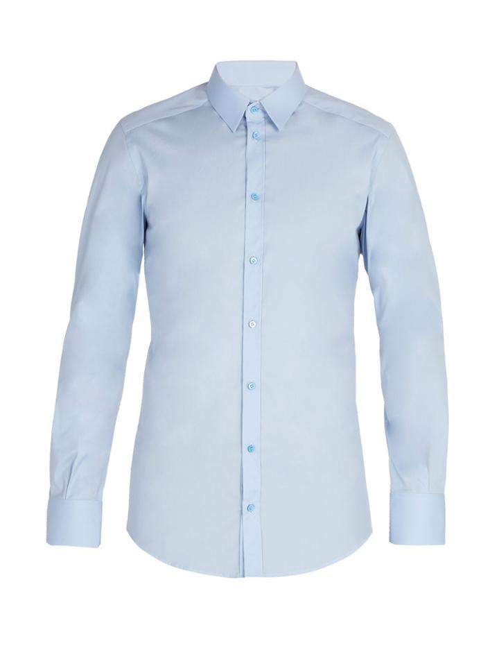 Dolce & Gabbana Johnny Cotton-blend Poplin Shirt