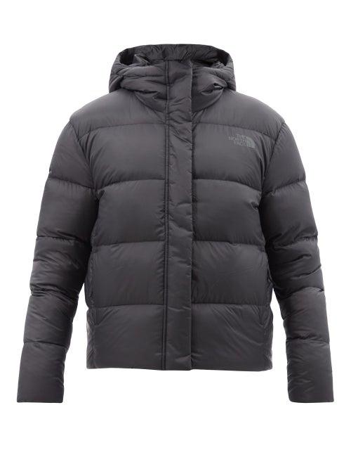 The North Face - Hooded Quilted Down Jacket - Womens - Black
