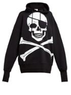 Matchesfashion.com Vetements - Pirate Print Oversized Cotton Hooded Sweatshirt - Womens - Black